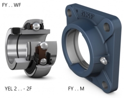 SKF FY 60 WF přírubová ložisková jednotka