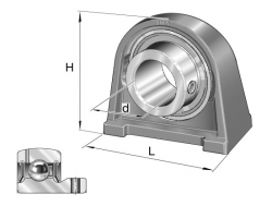 INA PSHEY 30-XL-N ložisková jednotka