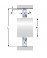 SKF Z 015 F těsnící podložka